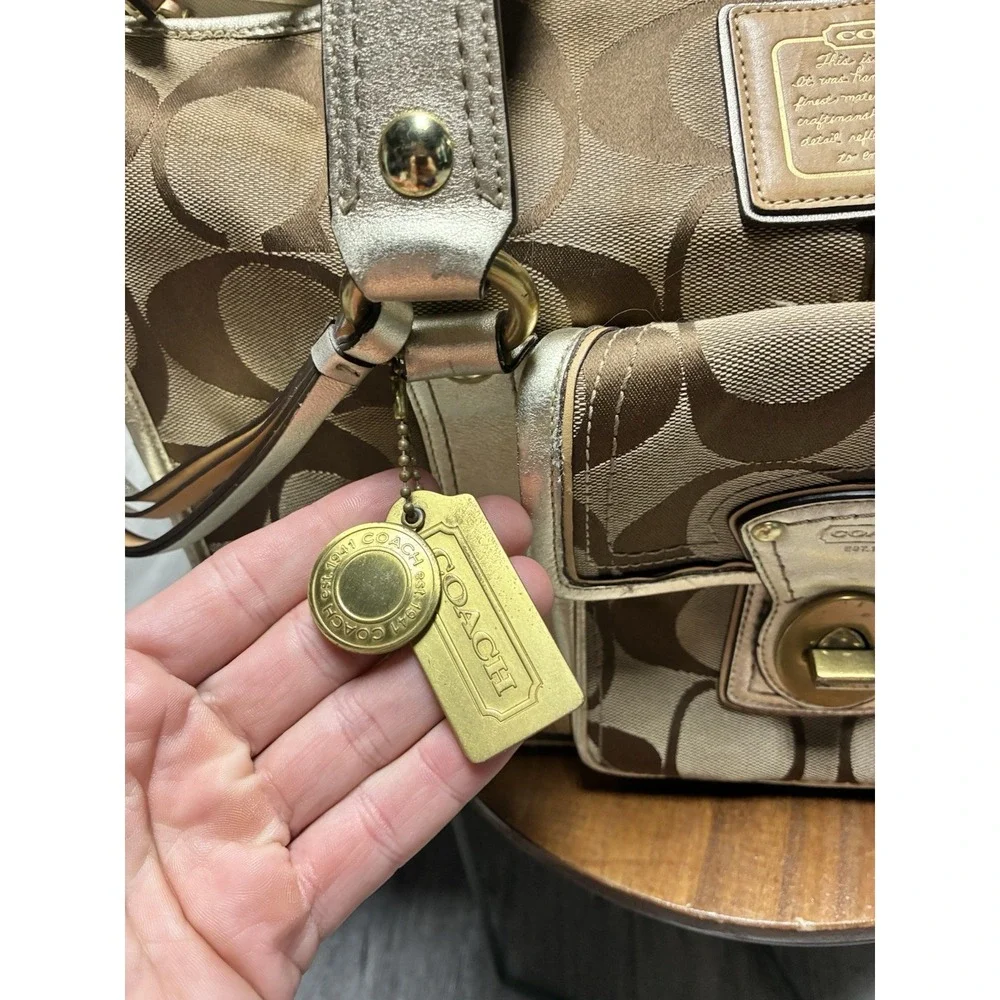 Coach Signature Dog Carrier Pet Carrier Bag Jacquard Monogram H0668-60094